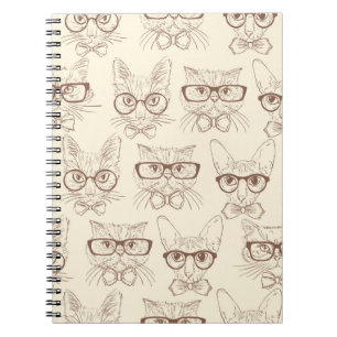 Love of Cats, eyes, glasses & ophthalmic science Notitieboek