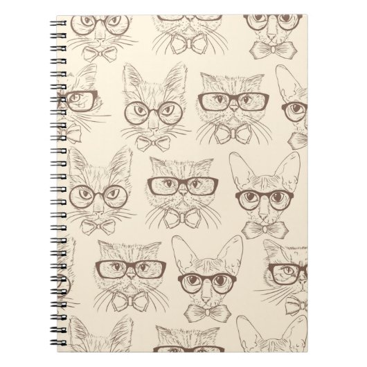 Love of Cats, eyes, glasses & ophthalmic science Notitieboek (Voorkant)