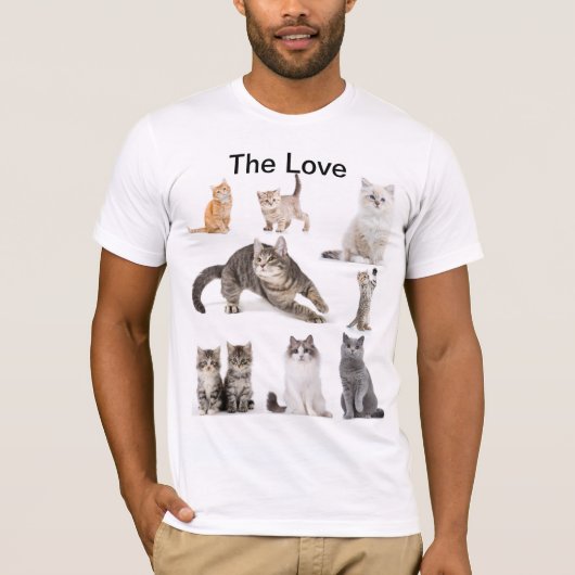 Love of Cats T-shirt (Voorkant)