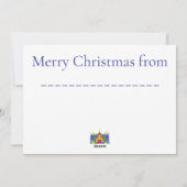 Love of God Feestdagenkaart (Achterkant)