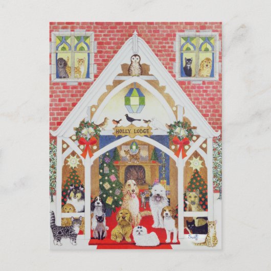 Love of Holly Lodge Briefkaart (Voorkant)