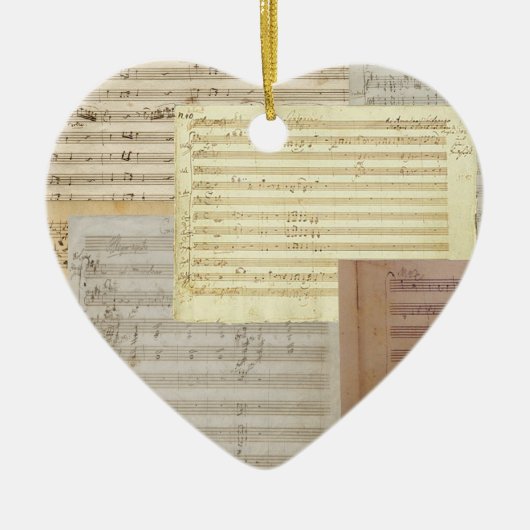 Love of Mozart Ornament Pendant (Voorkant)