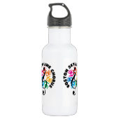 Love of Music Water Bottle Waterfles (Achterkant)