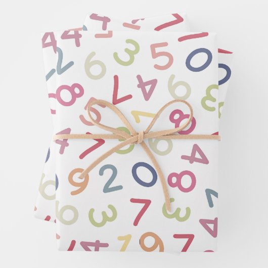 LOVE OF NUMBERS INPAKPAPIER VEL (In situ)