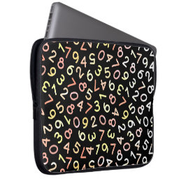 LOVE OF NUMBERS LAPTOP SLEEVE