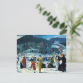 Love of Winter (1914) George Bellows Briefkaart (Staand voorkant)