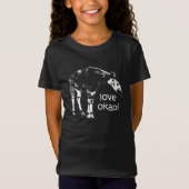Love Okapi T-Shirt (Voorkant)
