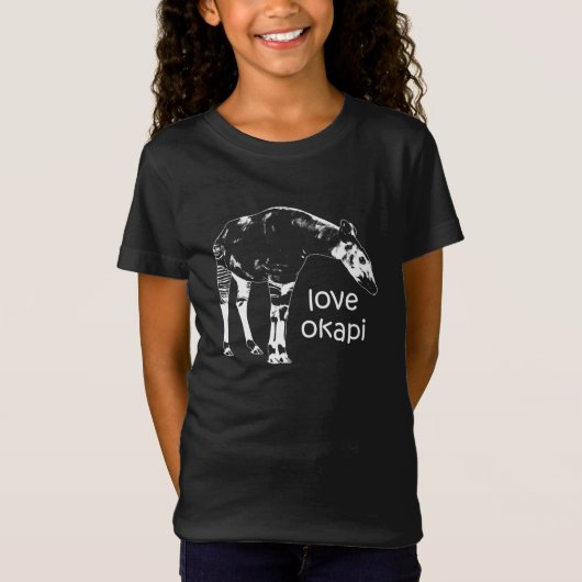 Love Okapi T-Shirt (Voorkant)