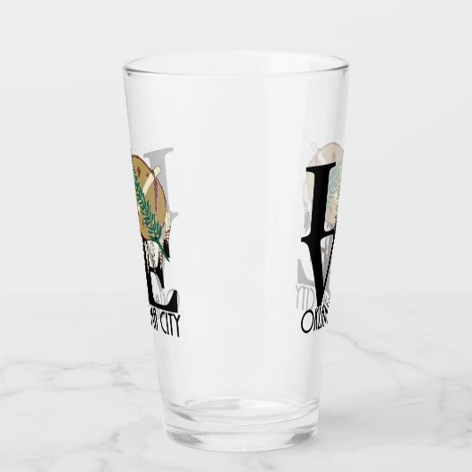 LOVE Oklahoma City Glas (Links)