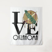 LOVE Oklahoma Wandkleed (Voorkant)