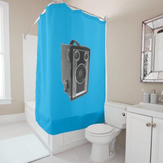 Love Old Antiek Camera Shower Curtain Douchegordijn (In situ)
