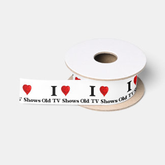Love Old TV Shows Satijnen Lint