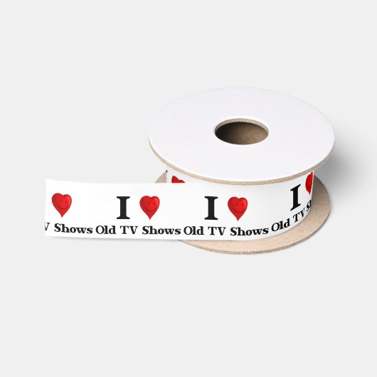 Love Old TV Shows Satijnen Lint (Spoel)