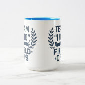 Love On The Itinerary | Halloween Gifts Tweekleurige Koffiemok (Center)