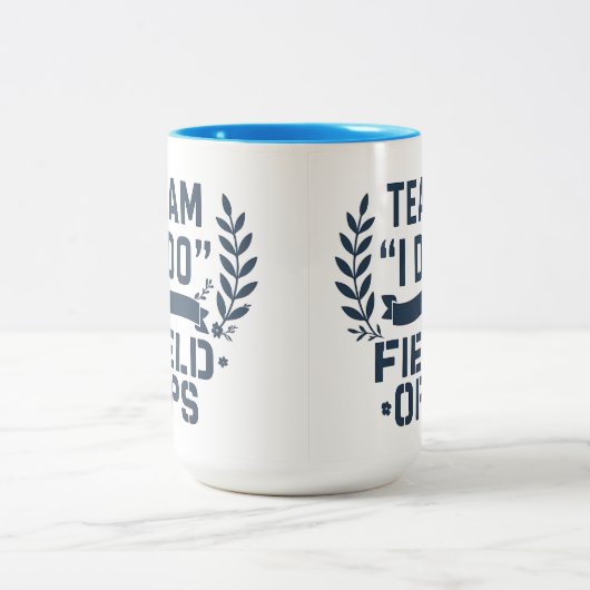 Love On The Itinerary | Halloween Gifts Tweekleurige Koffiemok (Center)