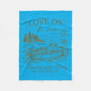 Love On The Lake Bachelorette-feestje Est 2026 Fleece Deken