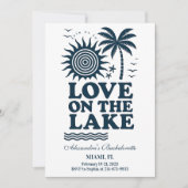 Love on the Lake Bachelorette Weekend Kaart (Voorkant)