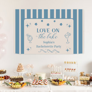 Love On The Lake Meidenavond Feestje Spandoek
