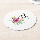 *~* LOVE ONDERZETTER EMOTO Floral Bouquet (Gekanteld)