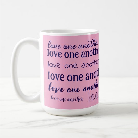 Love one another coffee mug koffiemok (Links)