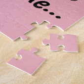 Love One Chocolate in Time Funny Quote Legpuzzel (Zijkant)