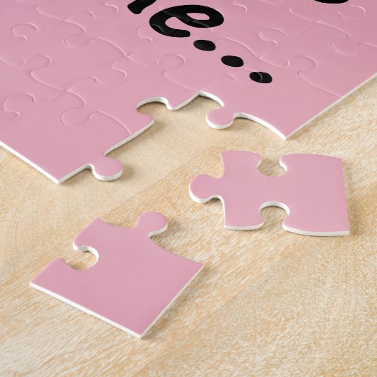 Love One Chocolate in Time Funny Quote Legpuzzel (Zijkant)