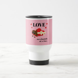 Love One Chocolate in Time Funny Quote Reisbeker