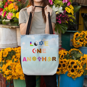 Love One Weer Canvas tas