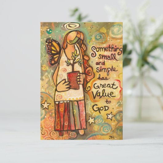 Love One Weer Kaart (Staand voorkant)