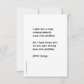 Love One Weer Kaart (Achterkant)