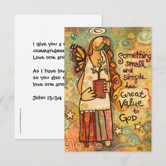 Love One Weer Kaart (Voorkant / Achterkant)