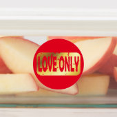 Love only T-shirt Labels (Aangebracht)