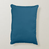 "Love" op Pretty Blue & White Accent Kussen (Achterkant (Verticaal))