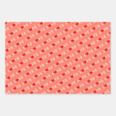 LOVE Oranje Lavender Green Inpakpapier Vel (Voorkant 3)