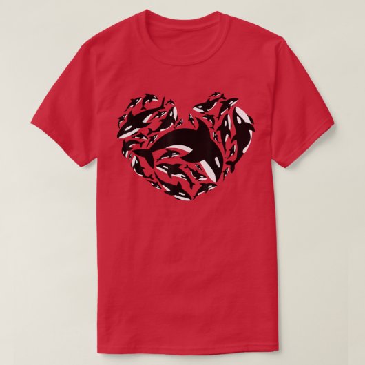 Love Orca Gifts Killer Whale T-shirt (Design voorkant)
