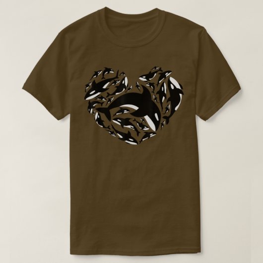 Love Orca Gifts Killer Whale T-shirt (Design voorkant)