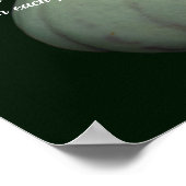 Love Orchid Flower Personalized Wedding  Poster (Hoek)