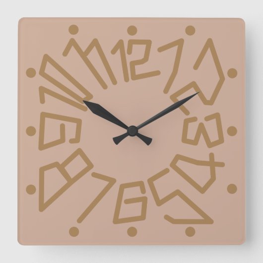 Love ORIGINALS NUMBERS by Masanser Vierkante Klok (Voorkant)