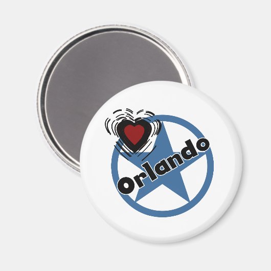 Love Orlando Magneet (Voorkant / Achterkant)