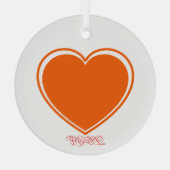 Love Ornament (Achterkant)
