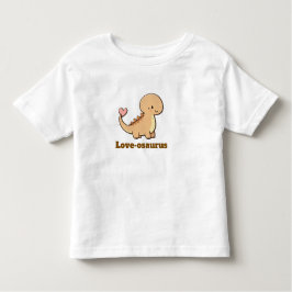 Love-osaurus – Cute Dinosaur Kinder Shirts