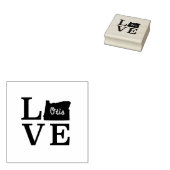 LOVE Otis Rope Black Rubberstempel (Gestempeld)
