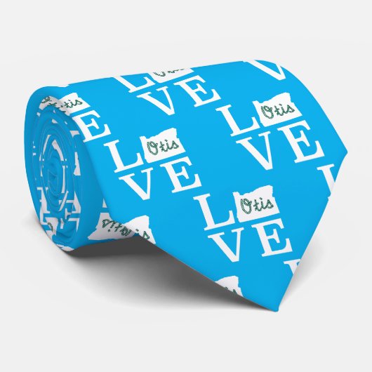 LOVE Otis Rope White Stropdas (Opgerold)