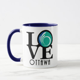 LOVE Ottawa 11oz (stadsvlag) Mok