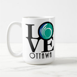 LOVE Ottawa 15oz (stadsvlag) Koffiemok