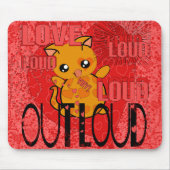 Love Out Loud - Meer harten Muismat (Voorkant)