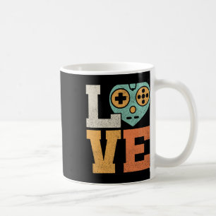Love Outfit Videospel Kostuum Retro Gamin Koffiemok