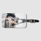 "Love" Overlay - Persoonlijke foto Bagagelabel (Voorkant (horizontaal))