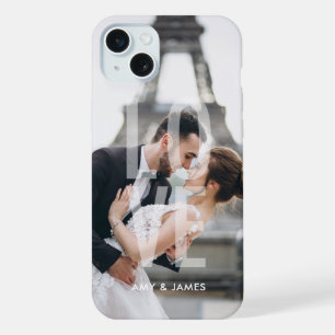 "Love" Overlay - Persoonlijke foto iPhone 15 Plus Case
