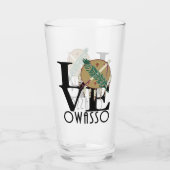LOVE Owasso Oklahoma Glas (Achterkant)